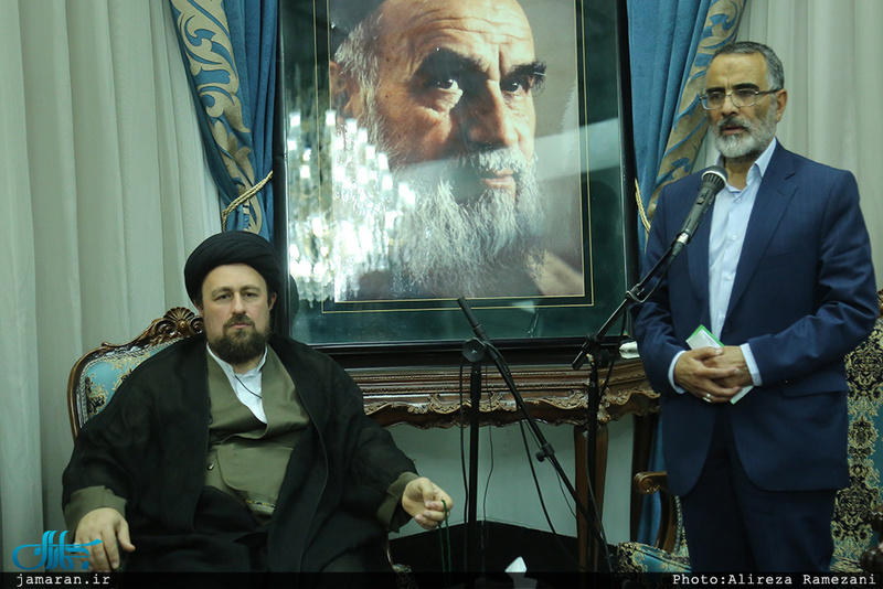 دیدار اعضای ستاد مرکزی بزرگداشت امام خمینی(س) با سید حسن خمینی
