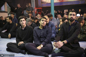 مراسم گرامیداشت رهبر شهید انقلاب در حسینیه جماران-1