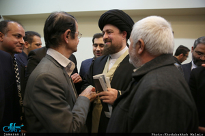 دیدار جمعی از اعضای انجمن صنفی مدیران رسانه با سید حسن خمینی