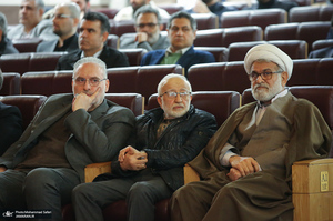 مراسم چهلمین روز درگذشت اشرف بروجردی
