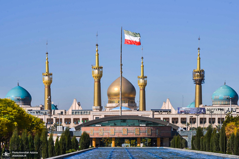 تصاویری از حرم امام خمینی در روز هوای پاک تهران