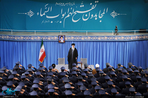 دیدار فرماندهان نیروی هوایی و پدافند هوایی ارتش با رهبر معظم انقلاب