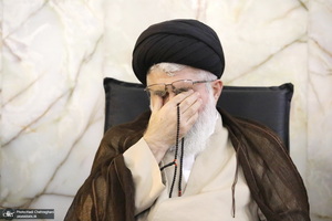 مراسم بزرگداشت امام خمینی در حرم حضرت معصومه(س)