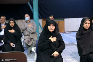 مراسم عزاداری به مناسبت سالروز شهادت امام جعفر صادق(ع) در حسینیه جماران