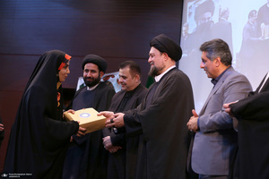 مراسم تجلیل از فعالان نهج‌البلاغه در حرممطهر امام خمینی (س)