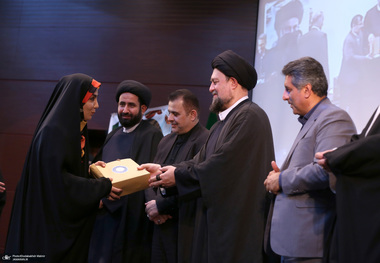 مراسم تجلیل از فعالان نهج‌البلاغه در حرم مطهر امام خمینی (س)