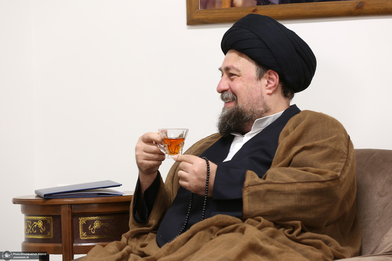دیدار آقای عبدالکریم حسین‌زاده معاون رئیس جمهور با سید حسن خمینی