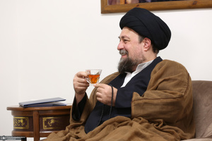 دیدار آقای عبدالکریم حسین‌زاده معاون رئیس جمهور با سید حسن خمینی