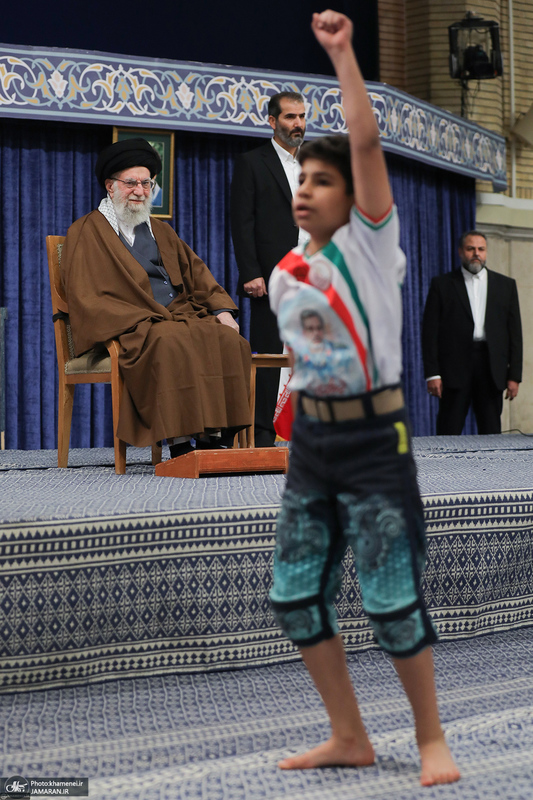 دیدار قهرمانان و مدال‌آوران ورزشی و المپیادهای علمی جهانی با رهبر معظم انقلاب