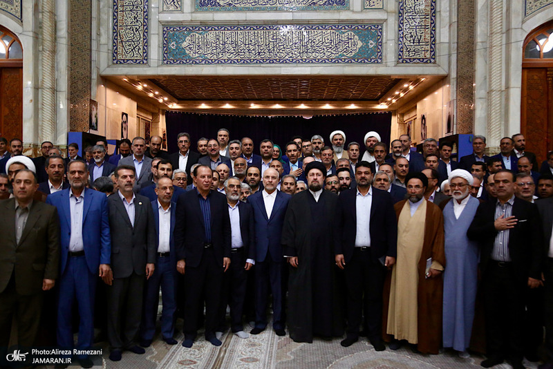 مراسم تجدید میثاق مجلس شورای اسلامی