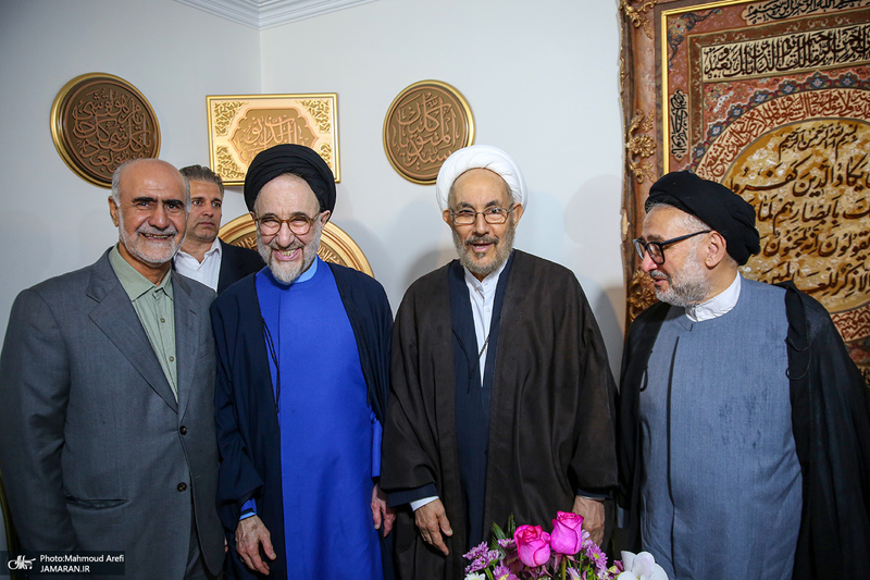 دید و بازدید نوروزی سید محمد خاتمی -2