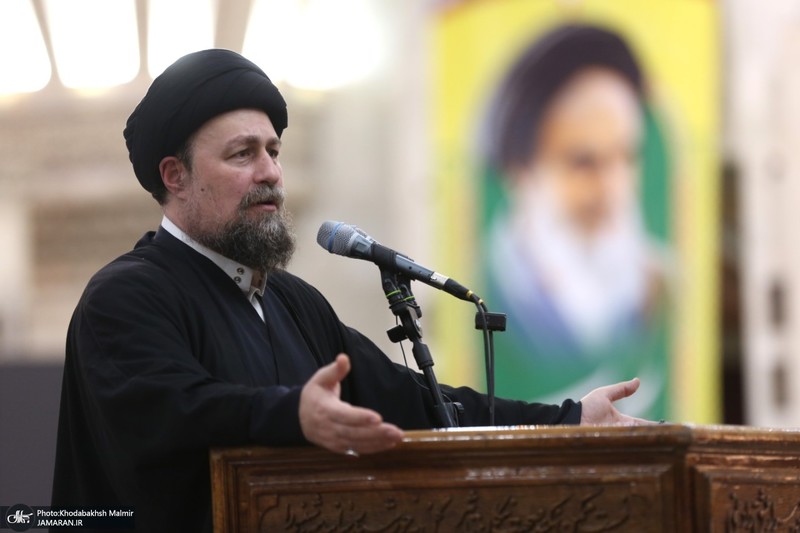 مراسم تجدیدمیثاق وزیر و معاونان وزارت امور خارجه با آرمان‌های امام خمینی