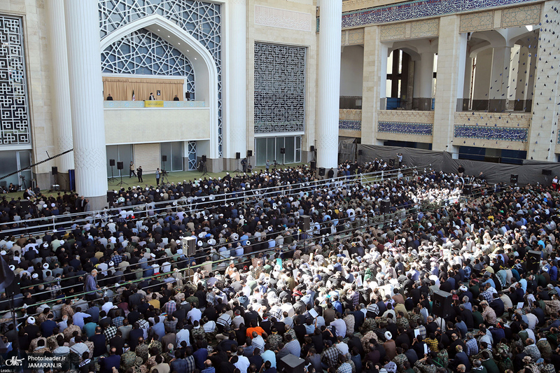 اقامه نماز جمعه تهران به امامت رهبر معظم انقلاب