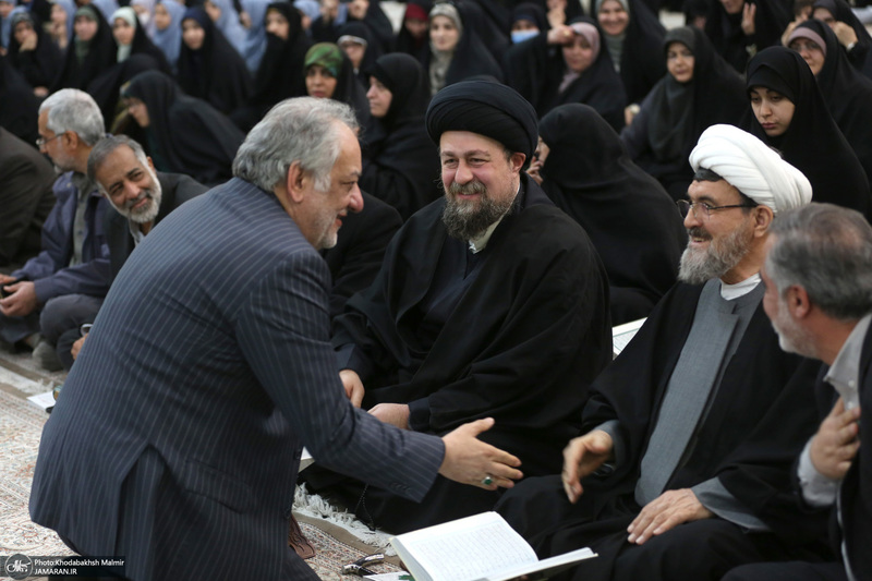 آیین افتتاحیه مرکز فعالیت‌های قرآنی در حرم مطهر حضرت امام خمینی (س)