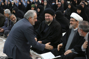 آیین افتتاحیه مرکز فعالیت‌های قرآنی در حرم مطهر حضرت امام خمینی (س)