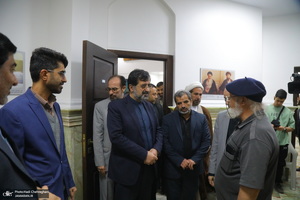 مراسم افتتاح دهمین نمایشگاه قرآن و عترت استان قم در مجتمع فرهنگی یادگار امام‎