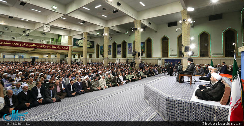 دیدار مسئولان، قشرهای مختلف مردم و سفرای کشورهای اسلامی با رهبر معظم انقلاب