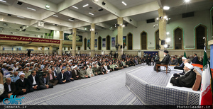 دیدار مسئولان، قشرهای مختلف مردم و سفرای کشورهای اسلامی با رهبر معظم انقلاب