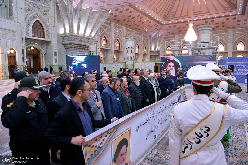 تجدید میثاق شهردار و اعضای شورای شهر تهران با آرمان های حضرت امام خمینی