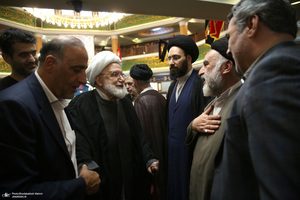 مراسم بزرگداشت محمد علی جماعتی در حسینیه شماره 2 جماران - 1