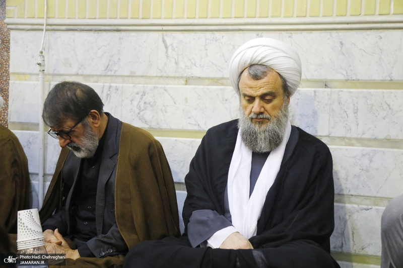 مراسم ترحیم همسر آیت الله العظمی محفوظی‎