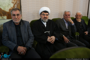 مراسم بزرگداشت حجت الاسلام و المسلمین قرهی در مسجد مسجد حجت بن الحسن(عج)