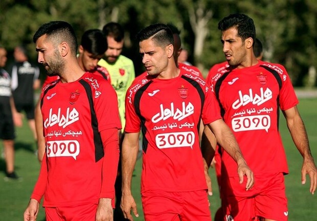 لیست بازیکنان پرسپولیس برای اردوی اهواز