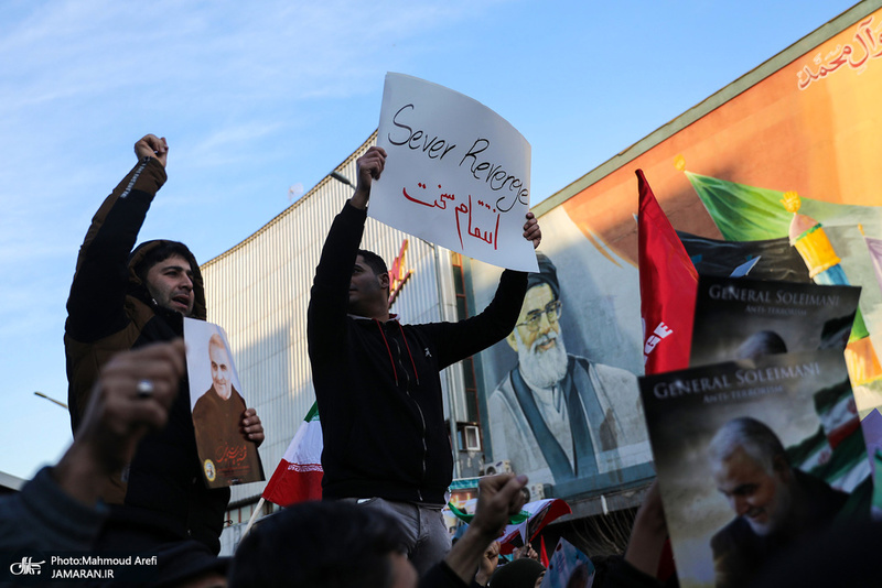 حضور میلیون ها تهرانی در تشییع پیکر مطهر سردار قاسم سلیمانی -1