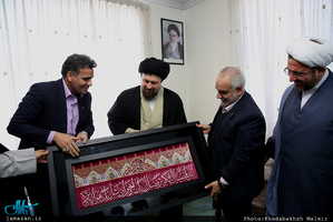 دیدار مدیران و کارکنان موسسه اعتباری کوثر با سید حسن خمینی‎