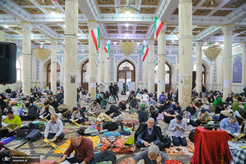 مراسم اعمال ام داوود در قم