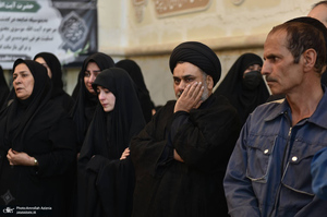 مراسم تشییع و تدفین همسر آیت الله موسوی بجنوردی (ره) -1