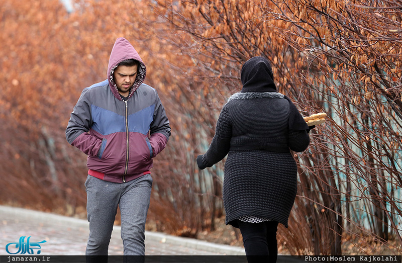 تصاویر زیبایی از برف امروز تهران 