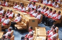 حضور رئیس‌جمهور در گرامیداشت هفته هلال‌احمر  (4)