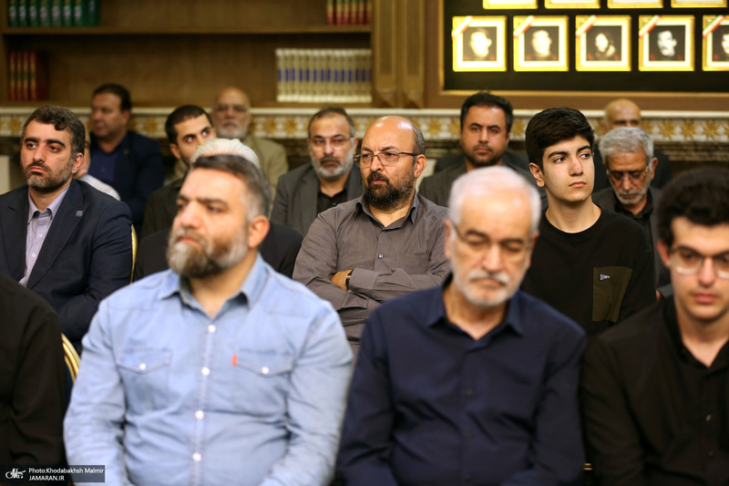 مراسم بزرگداشت محمدعلی جماعتی در حسینیه شماره 2 جماران - 2