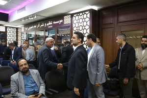 دیدار نوروزی رئیس موسسه تنظیم و نشر آثار امام خمینی (س) با کارکنان این موسسه