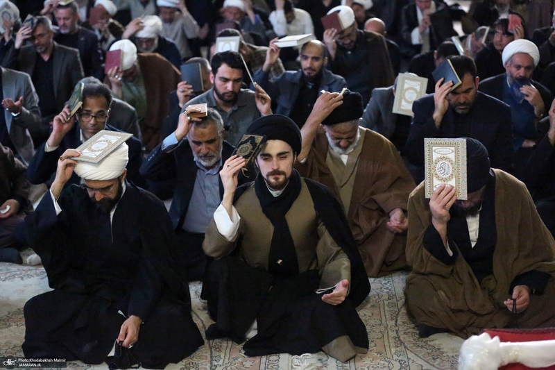 احیای شب نوزدهم ماه رمضان در حرم مطهر امام خمینی (س)