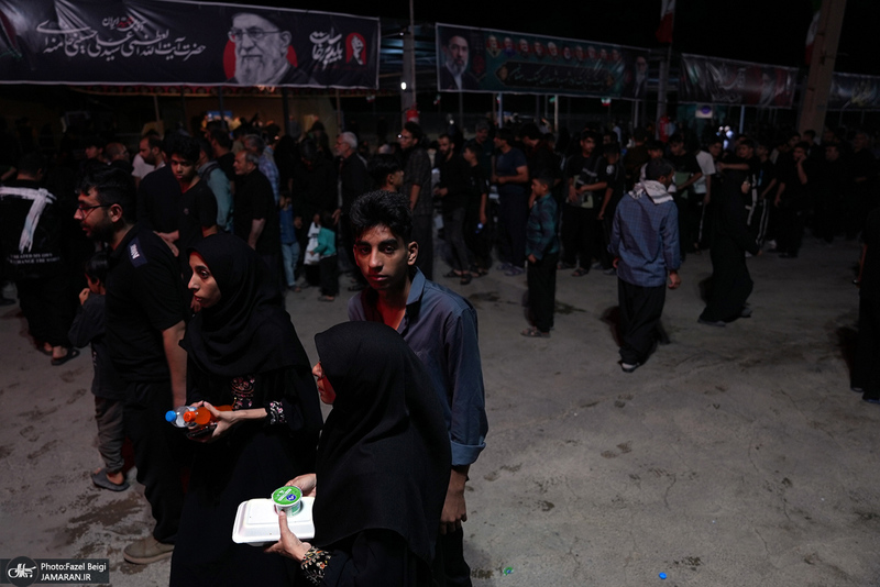خدمت‌رسانی به زائران حسینی در مسیر عبور از ایلام