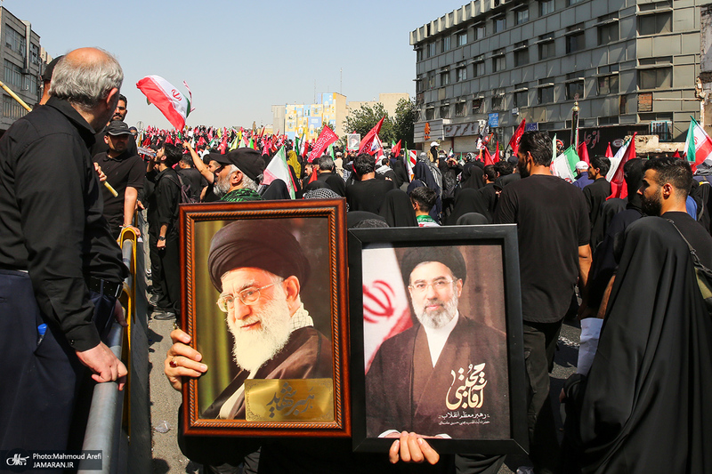 مراسم تشییع پیکر مطهر رهبر شهید انقلاب در تهران -6