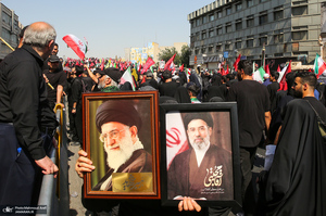 مراسم تشییع پیکر مطهر رهبر شهید انقلاب در تهران -6