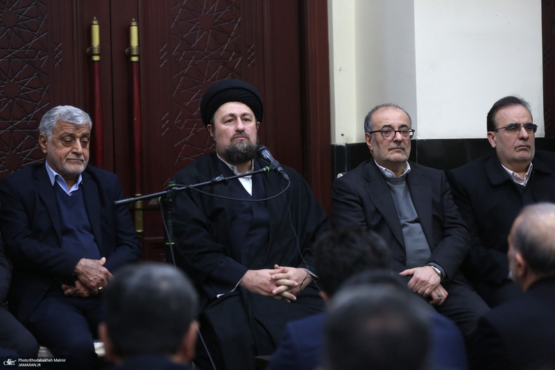 دیدار مدیران و کارکنان سازمان برنامه و بودجه با سید حسن خمینی