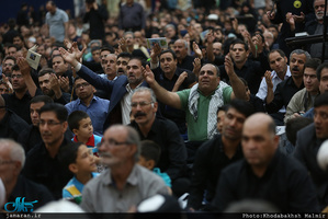 مراسم احیاء شب بیست و سوم ماه مبارک رمضان در حرم مطهر امام خمینی (س)/