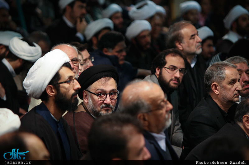 مراسم چهلمین روز درگذشت آیت الله العظمی موسوی اردبیلی(ره) در حسینیه جماران