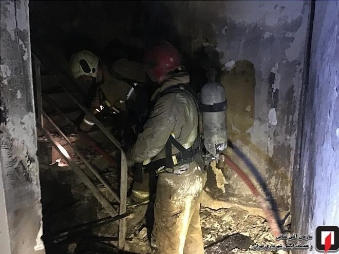 آتش‌نشانی , سازمان آتش‌نشانی تهران , آتش‌سوزی , اورژانس , 