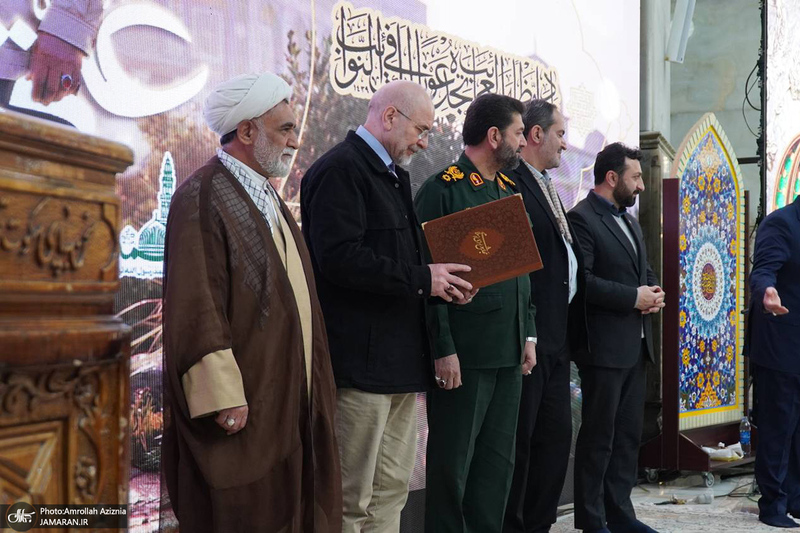 اجتماع «کارگران در مسیر حاج قاسم» در حرم امام خمینی