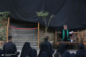 مراسم روز هشتم ماه محرم در خانه موزه شهید مدرس