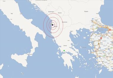 زلزله ای سنگین آلبانی را به لرزه در آورد+تصاویر