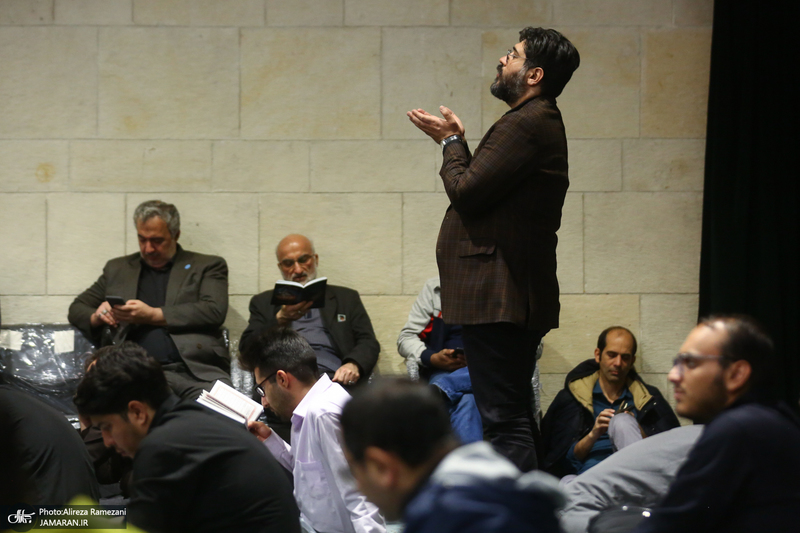 احیای شب بیست و سوم ماه مبارک رمضان در دانشگاه تهران