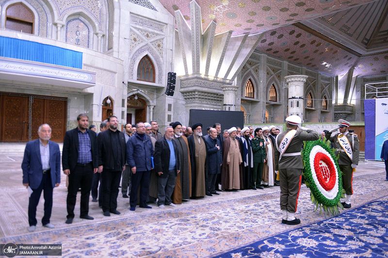 تجدید میثاق اعضای شورای هماهنگی تبلیغات اسلامی با آرمان‌های امام (س)