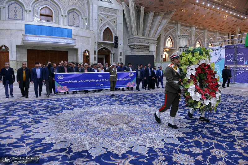 تجدید میثاق اعضای شورای عالی استان ها با آرمان حضرت امام خمینی (س)