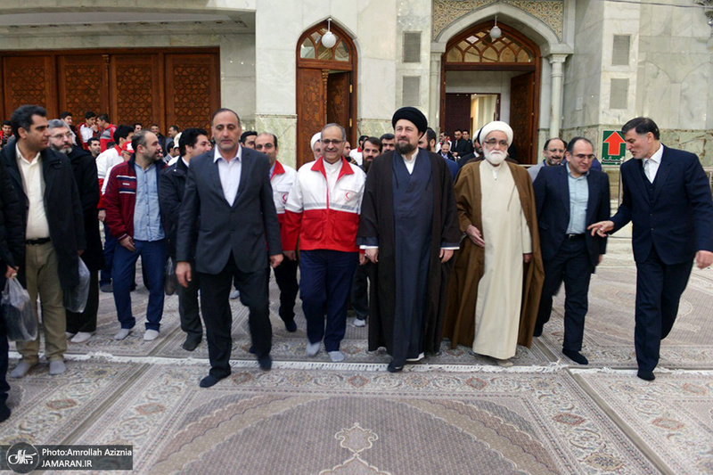 تجدید میثاق مدیران و کارکنان هلال احمر با آرمان های حضرت امام خمینی(س)